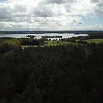 Mazurski Papy Smerfa Plaza Pomost Jezioro Prywatny Staw Gospodarstwo Pasieka Lesniewo (Ketrzyn)