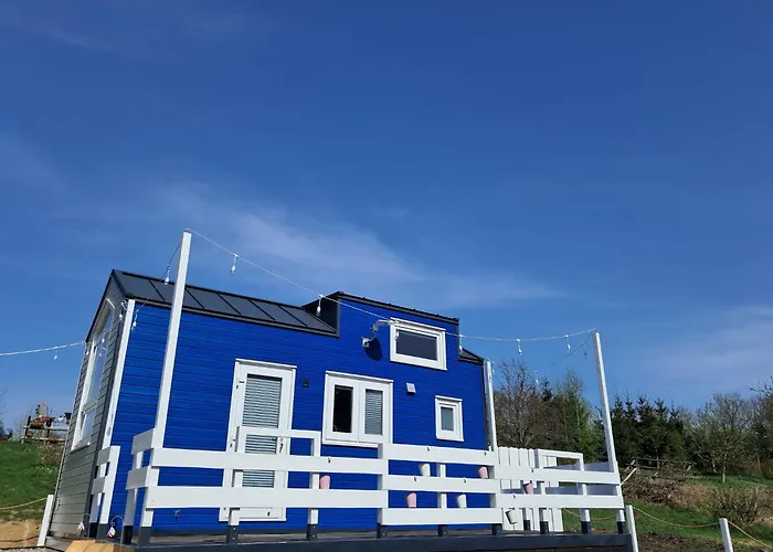 Mazurski Papy Smerfa Plaza Pomost Jezioro Prywatny Staw Gospodarstwo Pasieka Lesniewo (Ketrzyn)